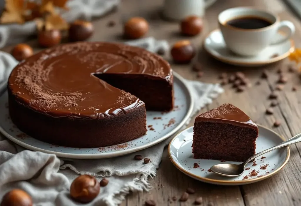 Fondant chocolat-crème de marrons sans farine : le dessert d’automne ultra fondant qui va vous rendre accro