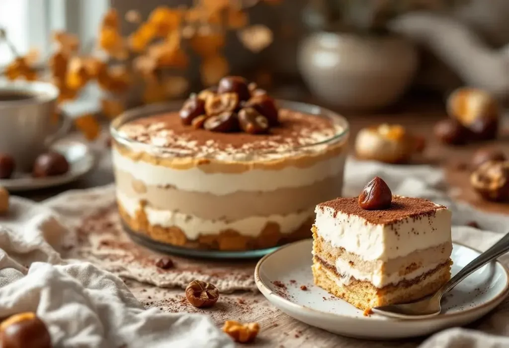 J’ai testé ce tiramisu à la crème de marrons noté 4,7/5 : un pur délice à chaque cuillère !