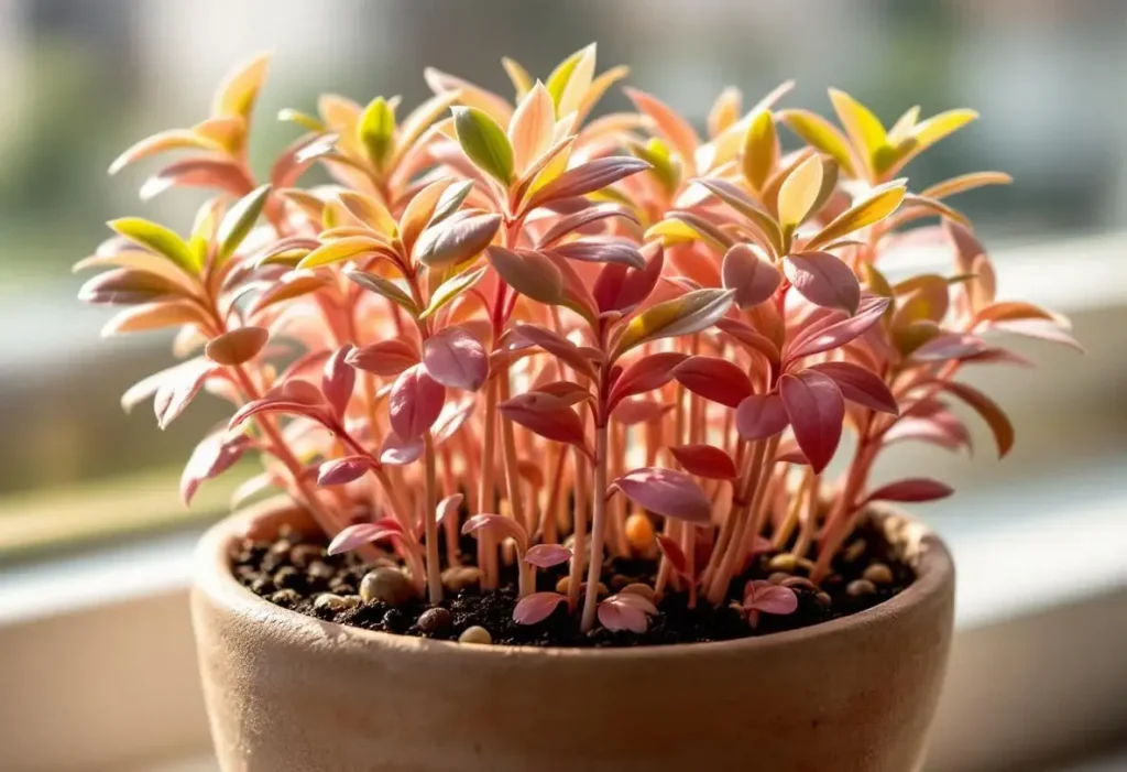 Ce fruit de fêtes devient une mini forêt rose en 1 mois si vous gardez simplement ses noyaux au dessert
