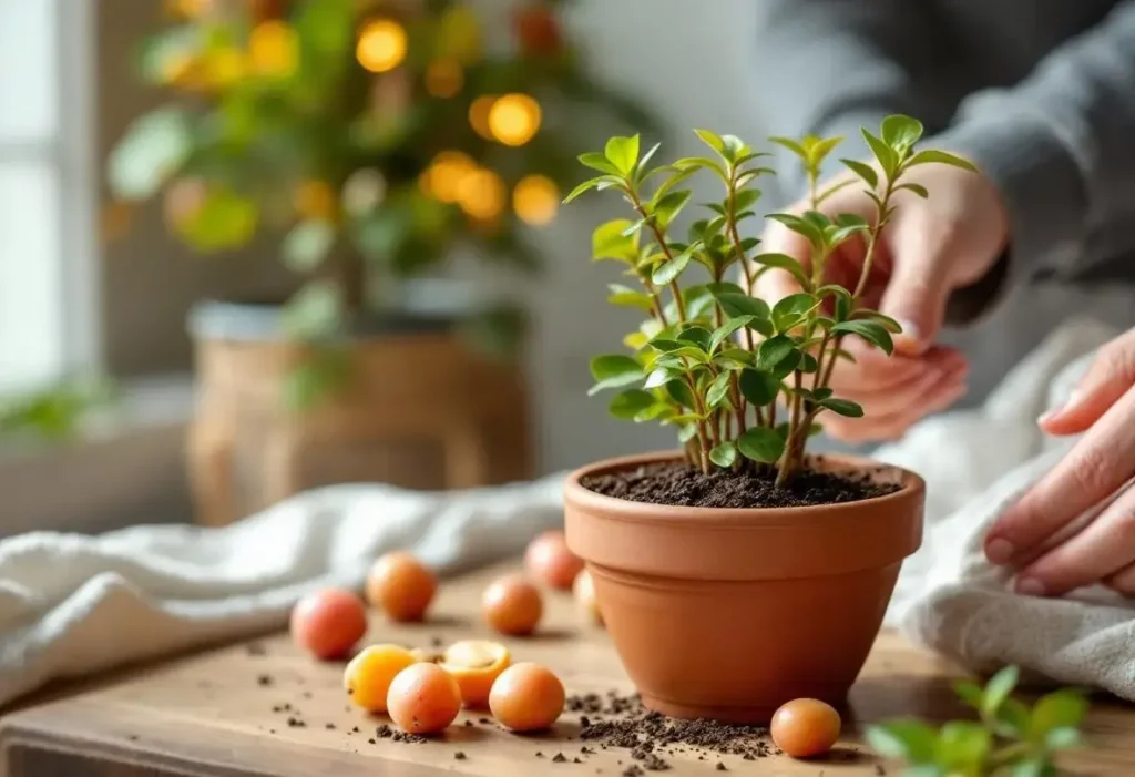 Ce fruit des fêtes peut devenir une mini forêt rose en un mois si vous plantez ses noyaux dès la fin du dessert
