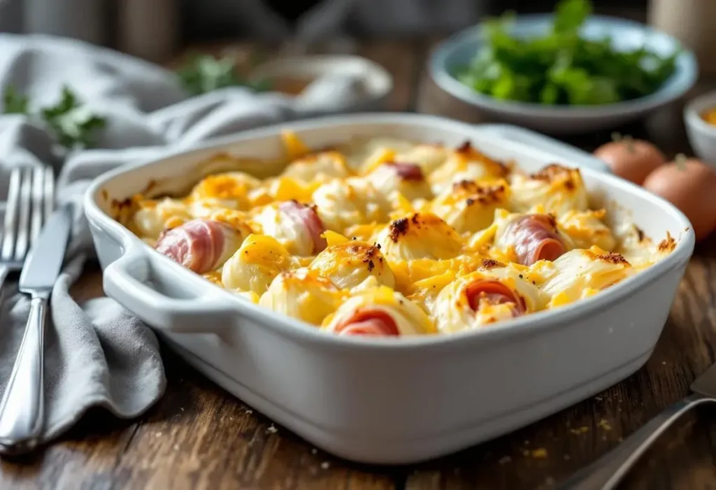 Chaud, crémeux et réconfort express : le gratin d’endives au jambon qui fait fondre