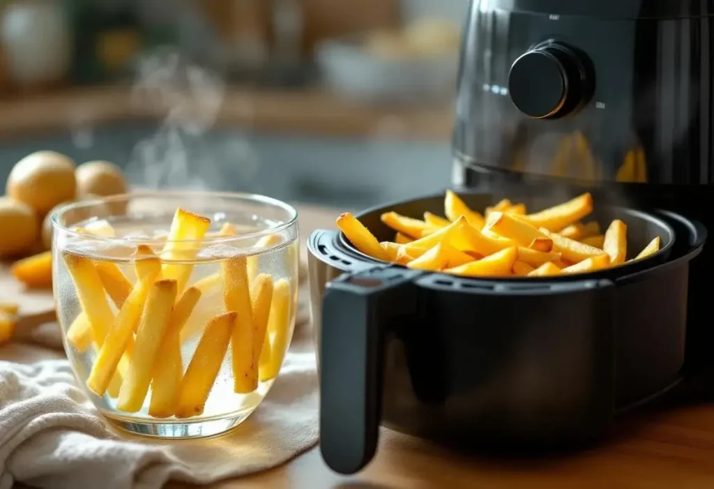 Depuis que je fais ça, mes frites Airfryer sont parfaites : je vous donne l'astuce de l'eau chaude