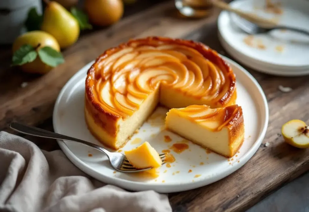 Fondant aux poires, cœur coulant et croûte dorée : le dessert élégant, tout en douceur à partager