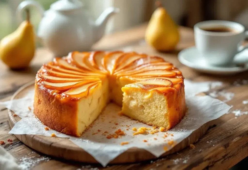 Fondant aux poires, cœur coulant et croûte dorée : un dessert élégant et plein de douceur