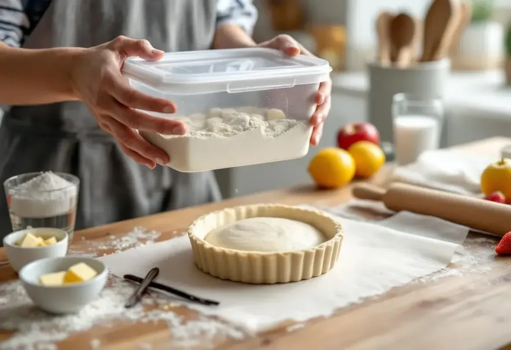 J’ai découvert cette astuce avec une simple boîte : ma pâte à tarte maison prête en 2 minutes chrono !