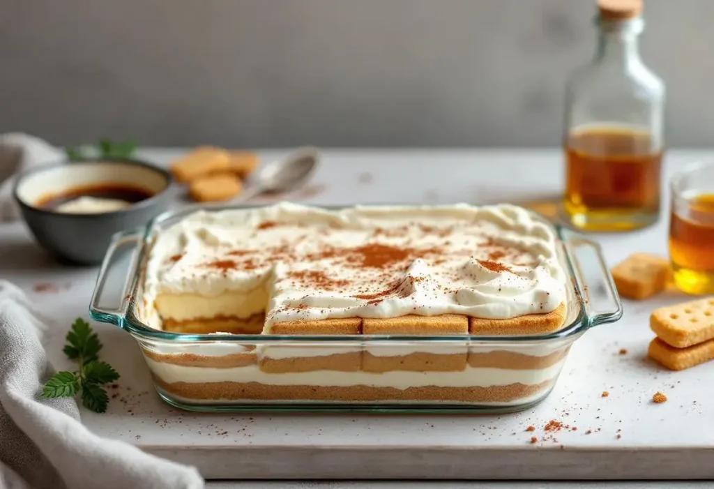 J'ai remplacé le mascarpone par cet ingrédient : son tiramisu maison contient presque deux fois moins de calories