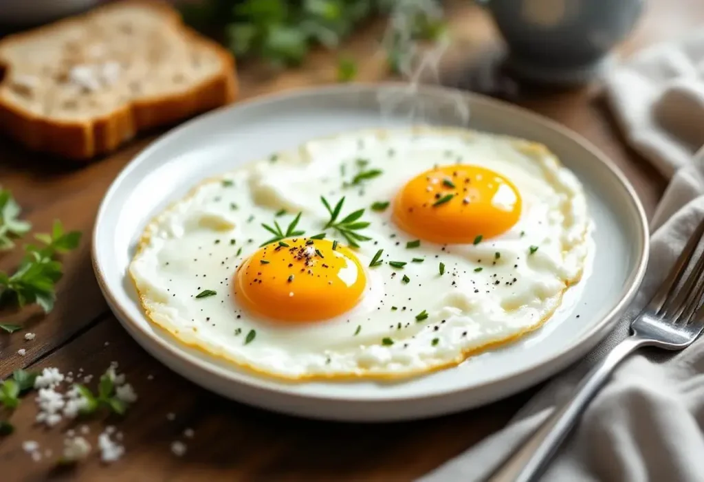 J'ai troqué l’huile et le beurre dans mes œufs frits : un plat plus léger mais tout aussi gourmand