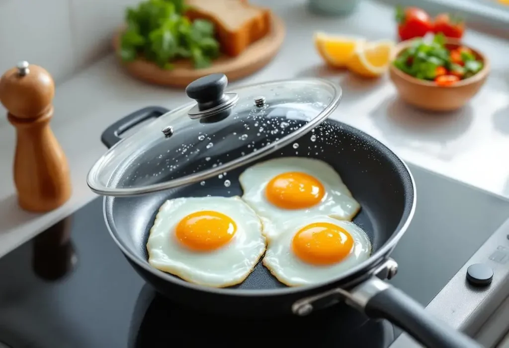 J’ai troqué l’huile et le beurre dans mes œufs frits : un plat plus léger mais tout aussi gourmand